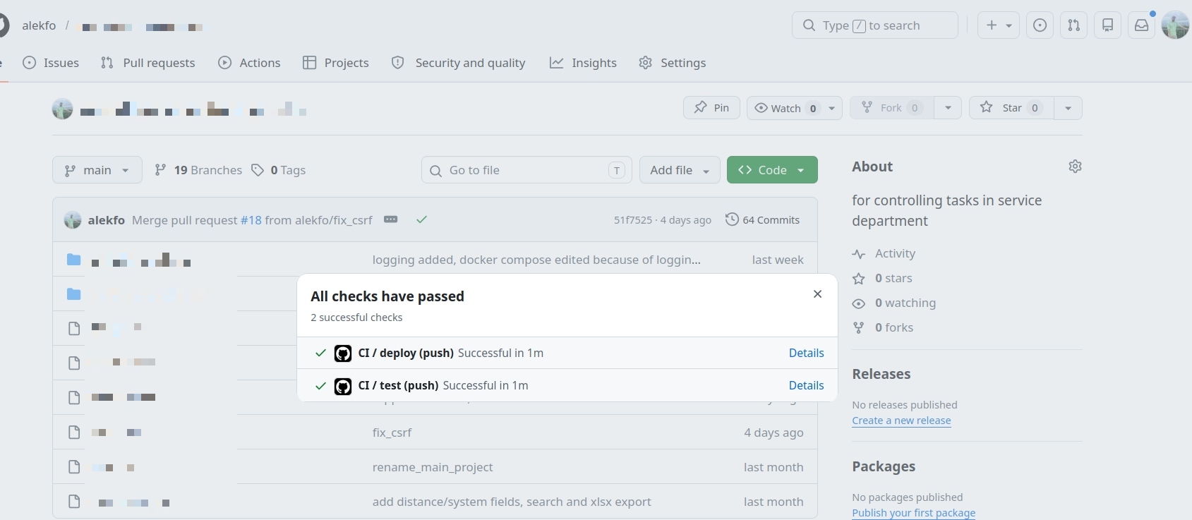 GitHub Actions пайплайн